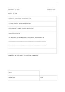 University of essex dissertation guidelines image